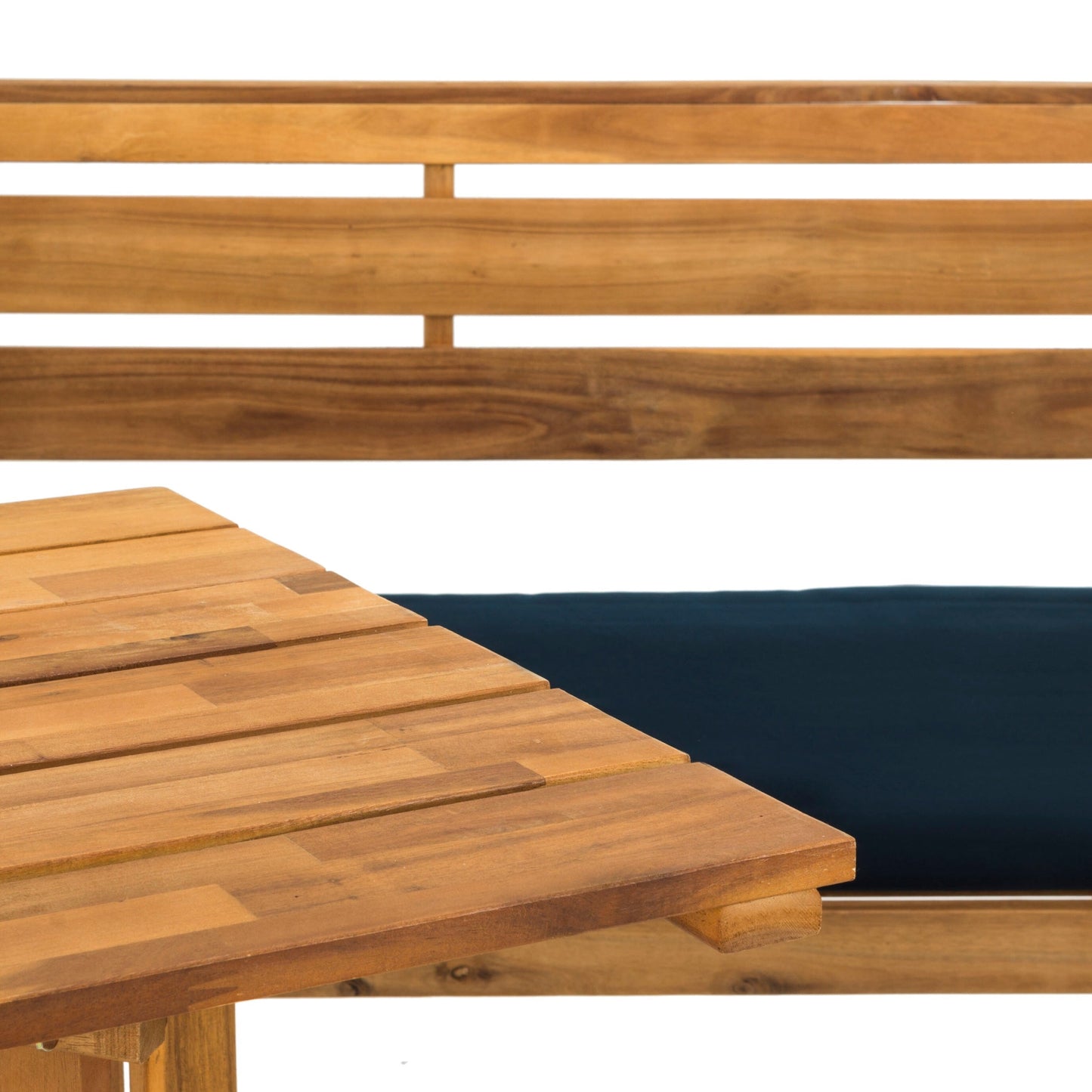 Ensemble de salon d'extérieur d'angle pour balcon Kenna 3 pièces de SAFAVIEH - 39L x 19P x 33H (mesures en pouces)