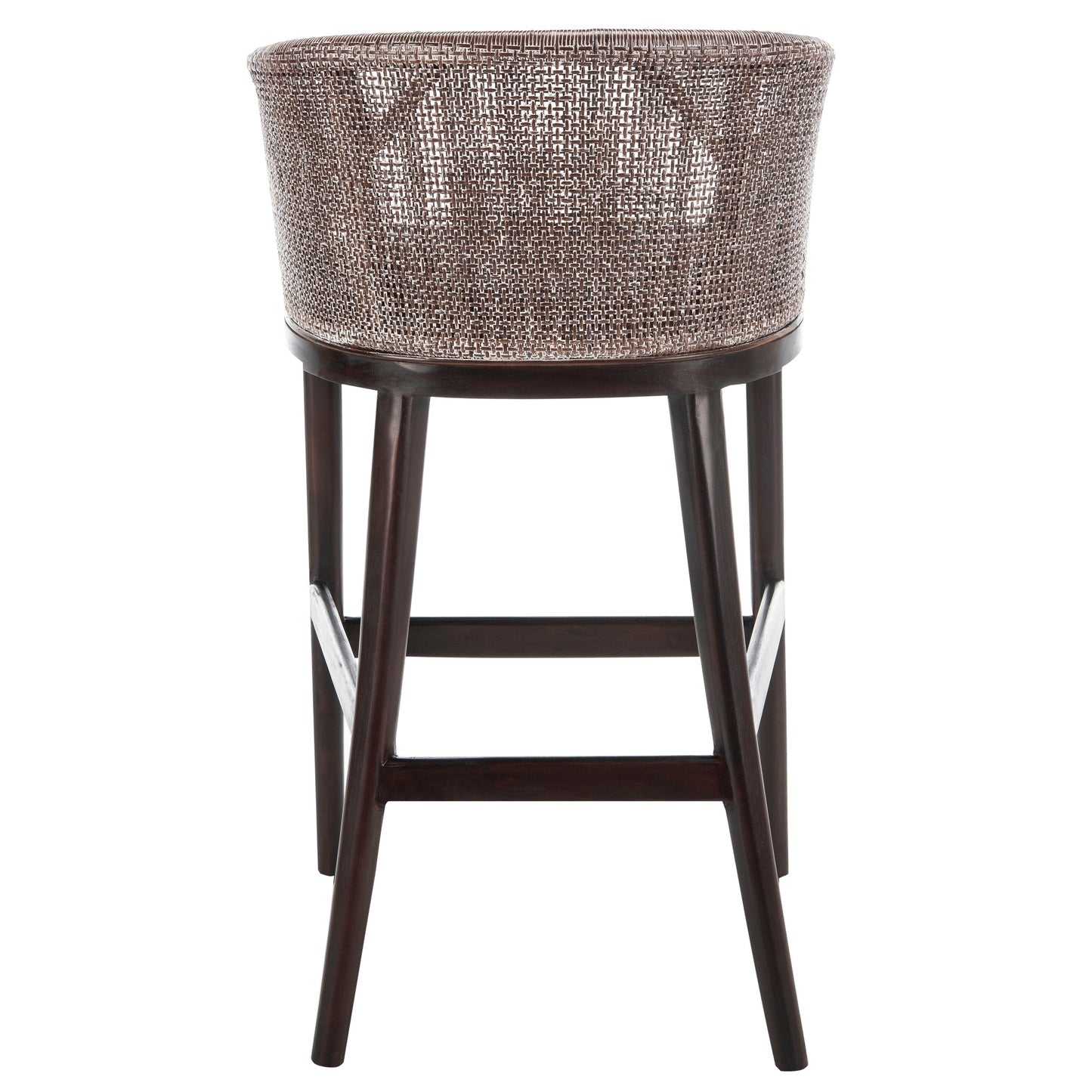 Tabouret de bar en rotin SAFAVIEH Virona de 76 cm (30 pouces) - 56,6 x 52,1 x 99 cm (22,3 L x 20,5 l x 39 h) - 56,6L x 52,1l x 99h