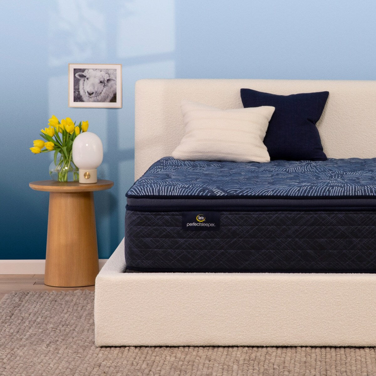 Matelas Serta Perfect Sleeper Oasis Sleep 14.5 à revêtement moelleux et soutien ferme