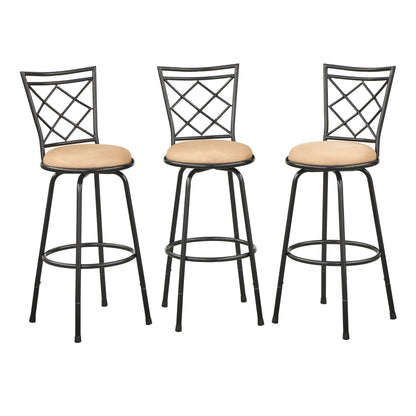 Tabourets pivotants réglables en hauteur Alyssa de Simple Living (lot de 3)