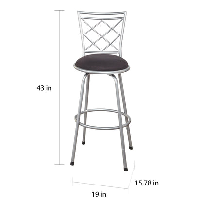 Tabourets pivotants réglables en hauteur Alyssa de Simple Living (lot de 3)
