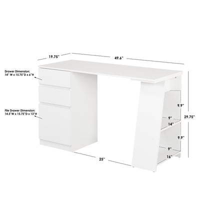 Bureau d'écriture moderne Como de Simple Living