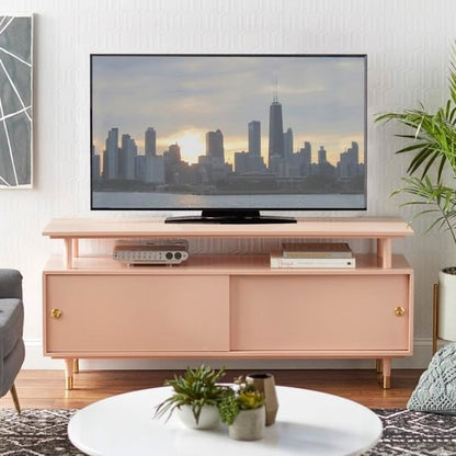 Meuble TV en bois Simple Living Margo, style moderne du milieu du siècle