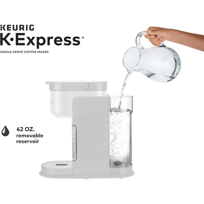 Machine à café à dosettes K-Cup pour une seule tasse, 3 tailles de café, café fort, réservoir de 42 oz, pierre chaude