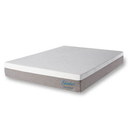 Matelas en mousse à mémoire de forme avec gel de 25 cm (10 pouces) de Slumber Solutions