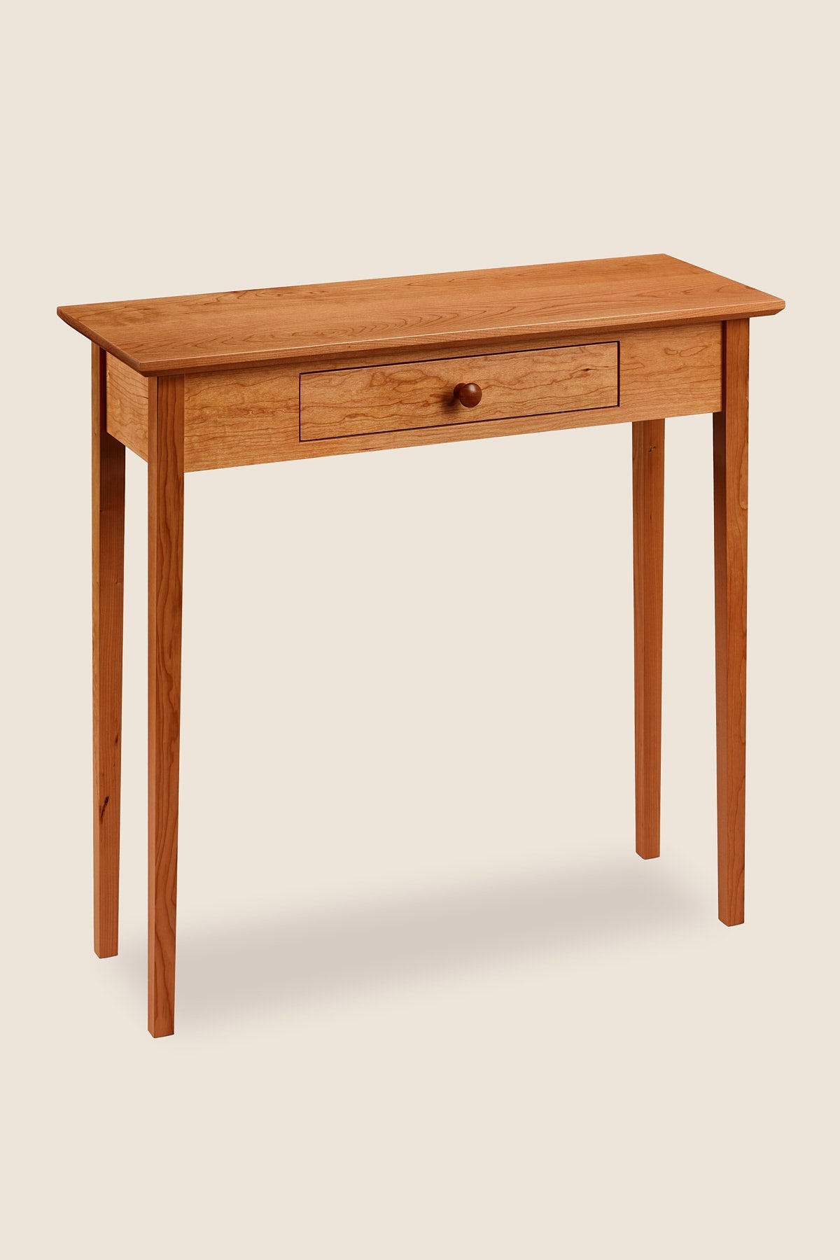 Petite table d'entrée Shaker - Cerisier