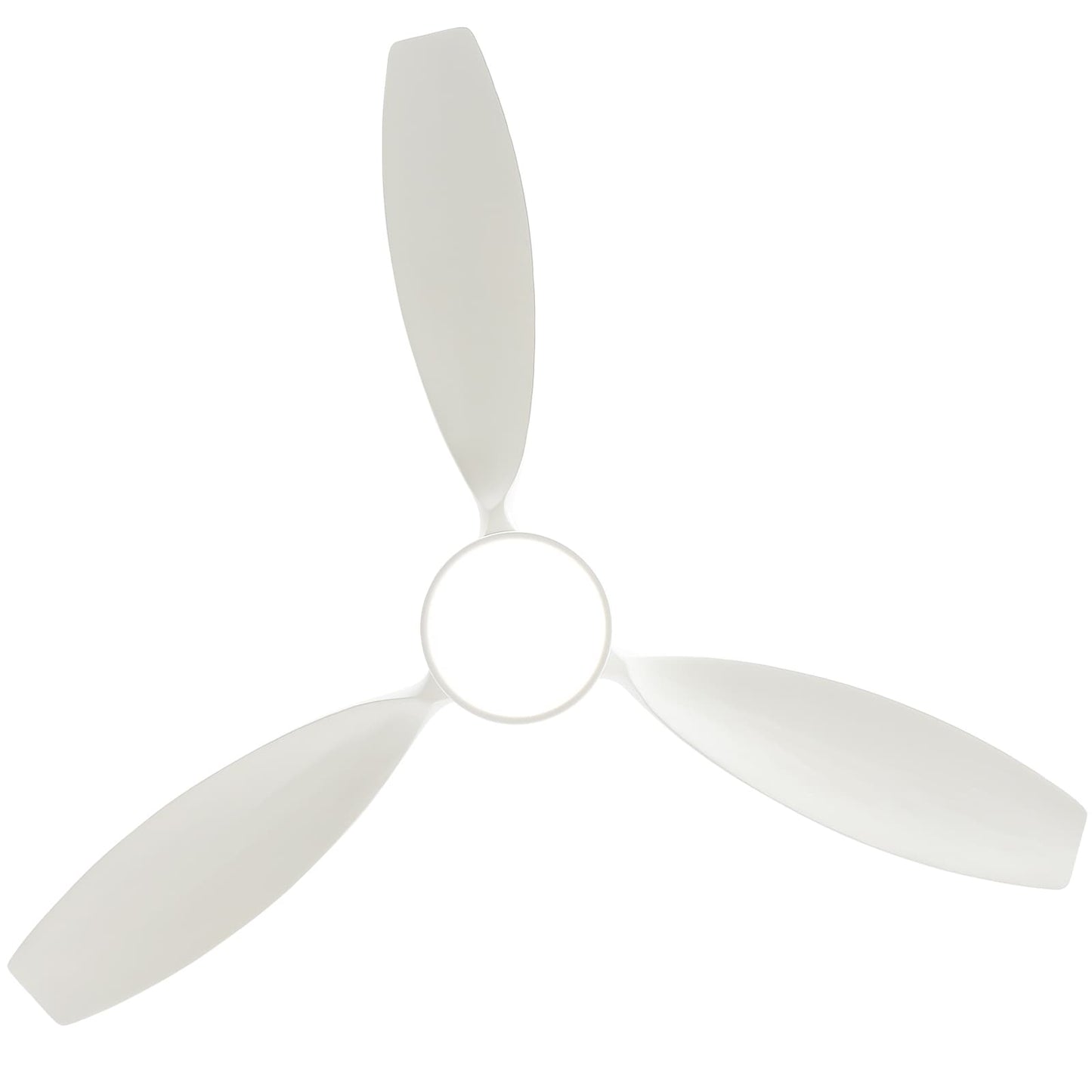 Ventilateur de plafond intérieur en bois Sofucor 52 avec télécommande, éclairage intégré en option.