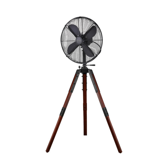 Ventilateur sur pied Star Fans Star Tripod 16 pouces avec pieds en bois