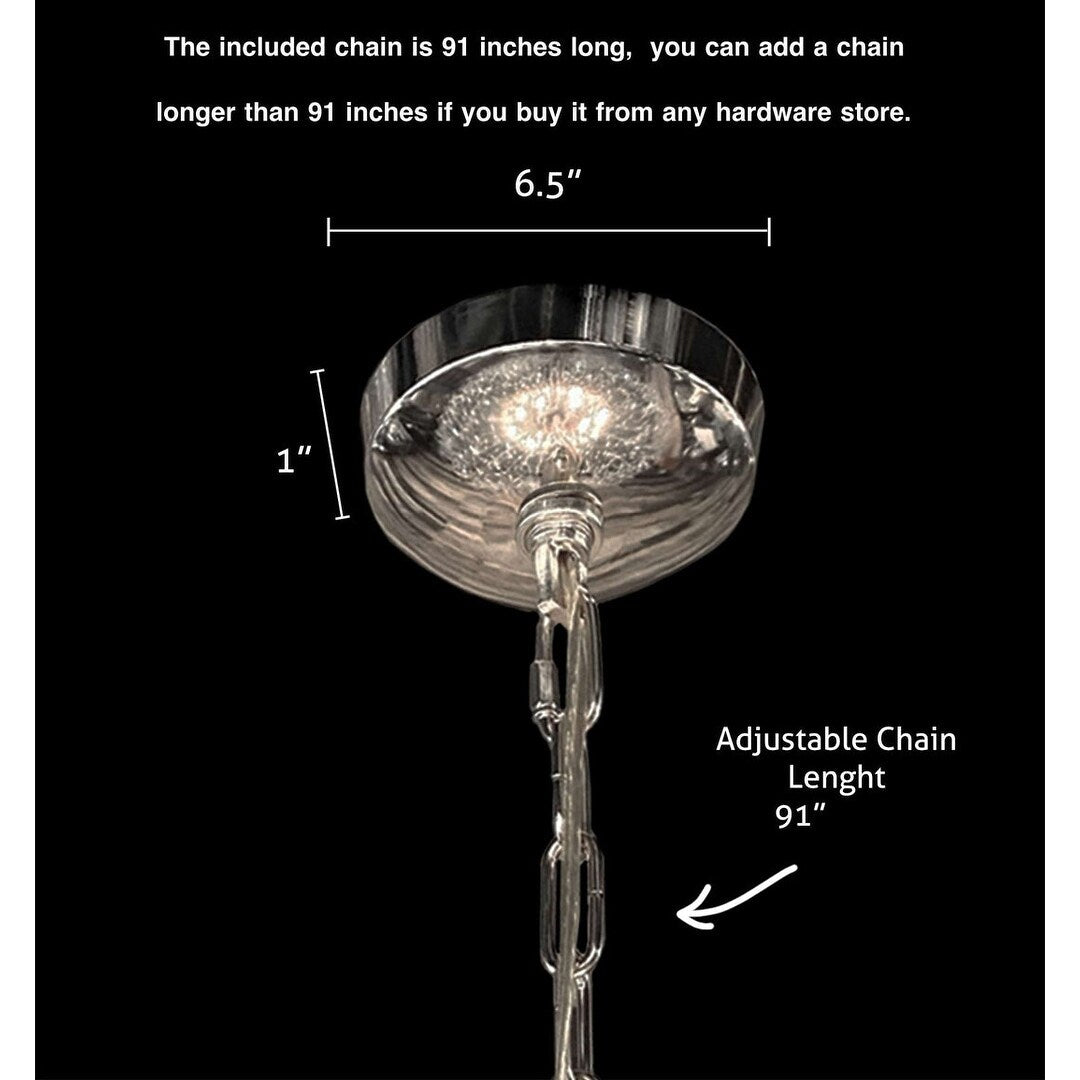 Luminaire suspendu en forme d'étoile de 47 pouces de large avec cristaux