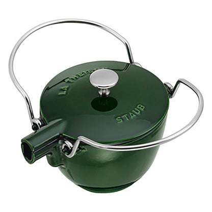 Bouilloire à thé ronde en fonte STAUB, 1 quart