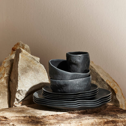 Service de table en grès ATIK de la marque Stone by Mercer Project