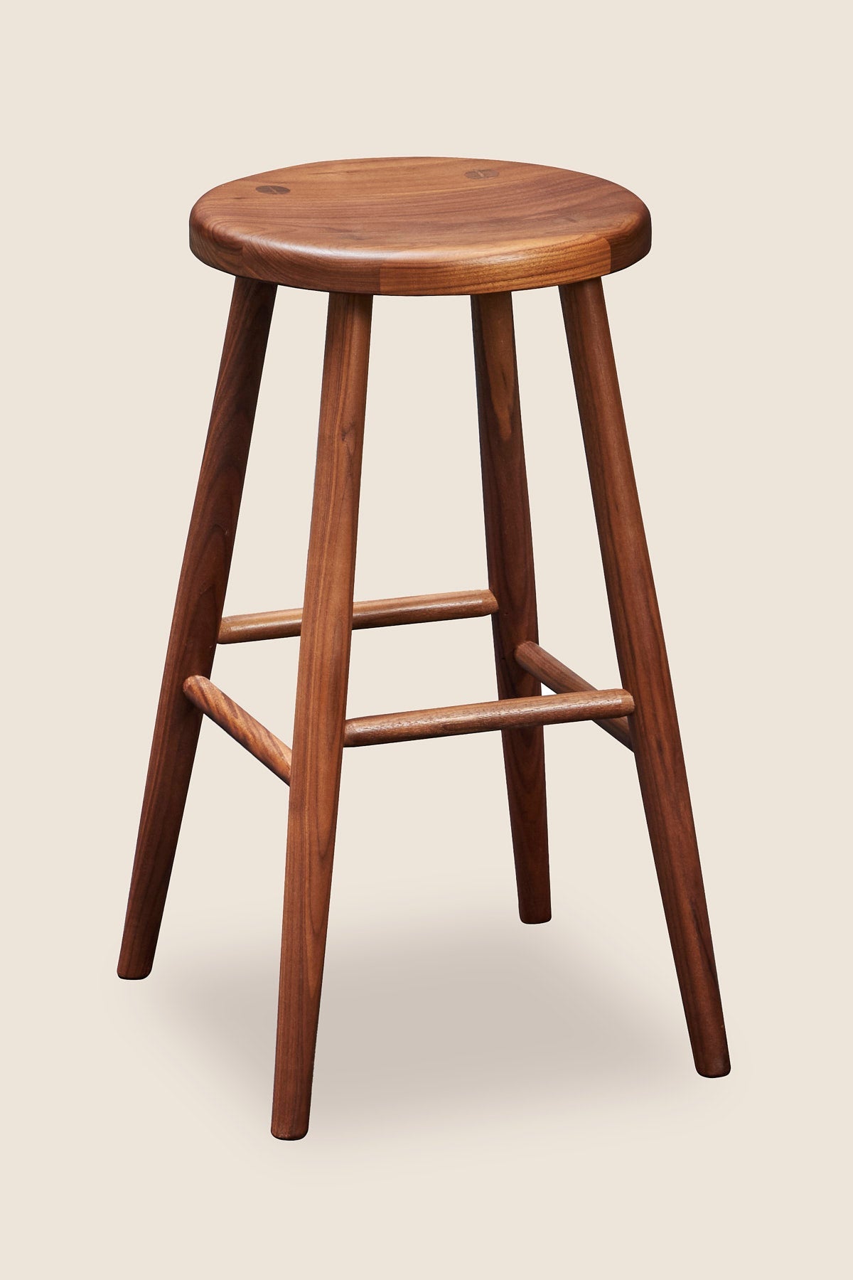 Tabouret Hancock - Noyer