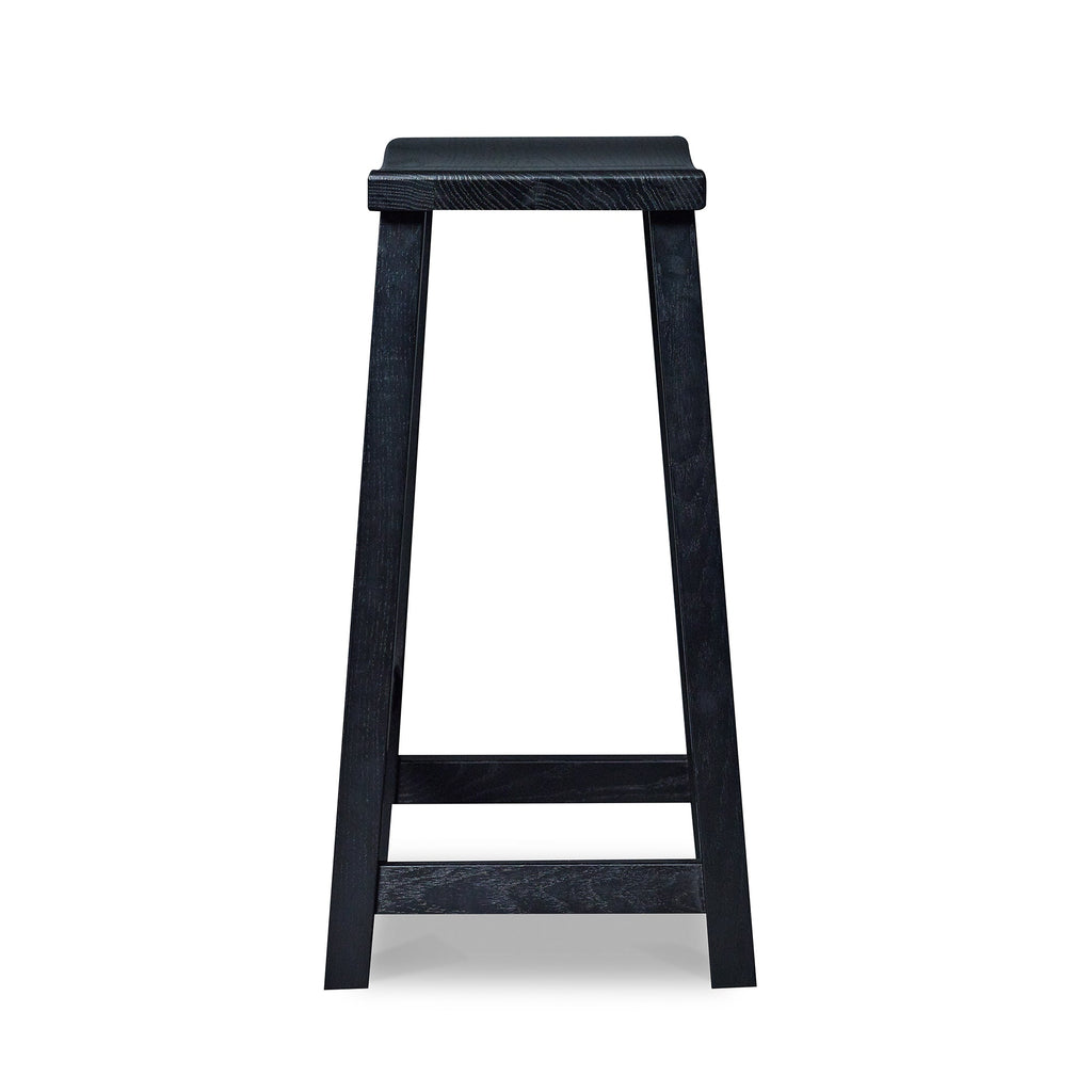 Tabouret Kenzai - Chêne rouge noir
