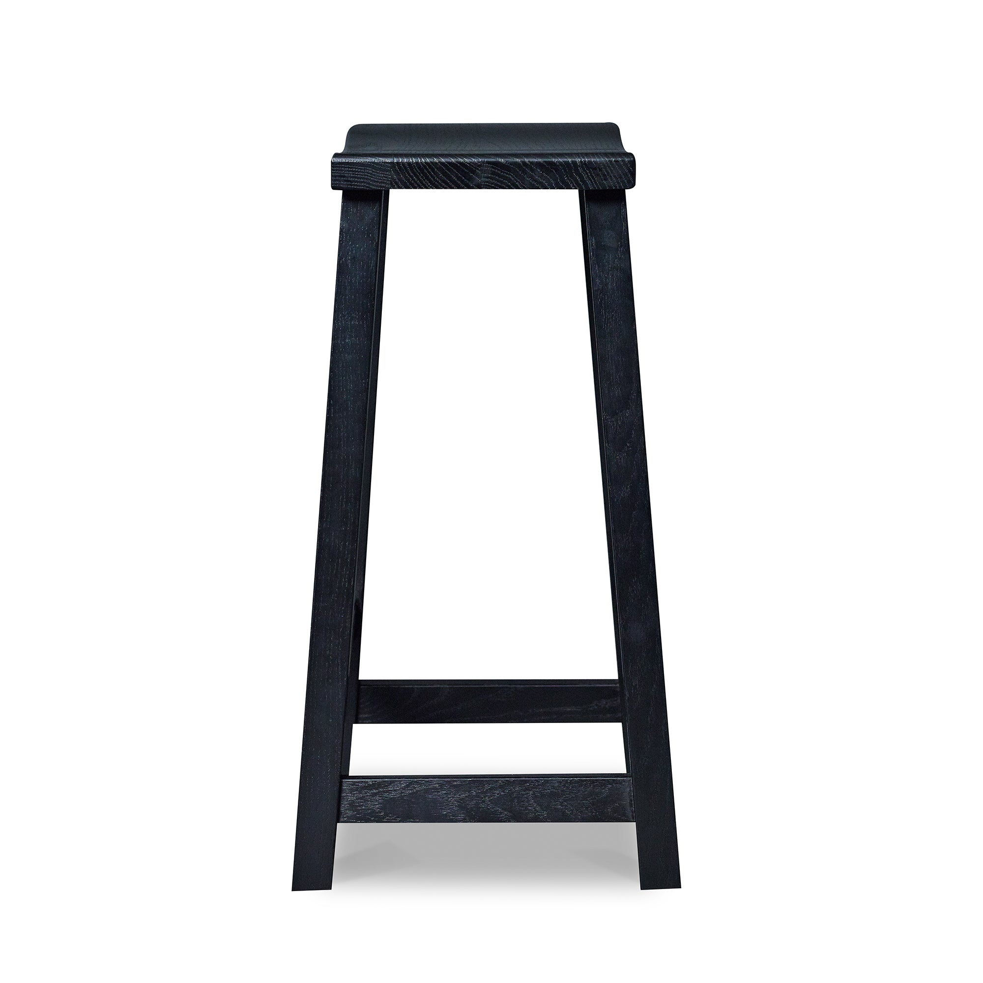 Tabouret Kenzai - Chêne rouge noir
