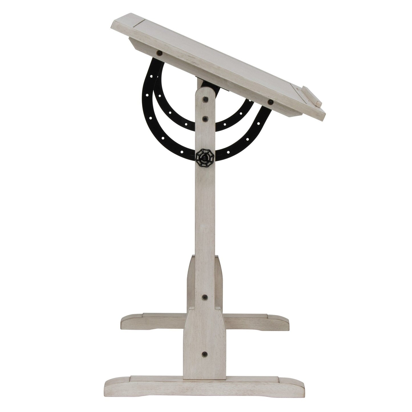 Table de dessin vintage en bois Studio Designs de 91 cm avec plateau inclinable pour le dessin