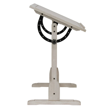 Table de dessin vintage en bois Studio Designs de 91 cm avec plateau inclinable pour le dessin