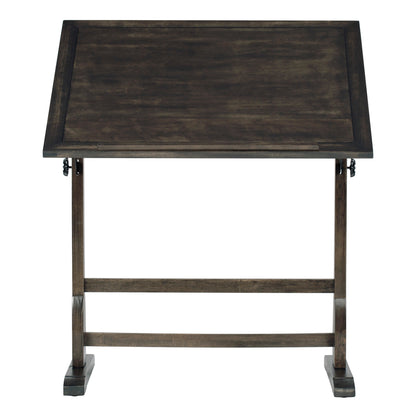 Table de dessin vintage en bois Studio Designs de 91 cm avec plateau inclinable pour le dessin