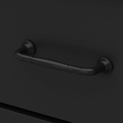 Meuble-cage pour chien en bois élégant avec rangement, 3 tiroirs