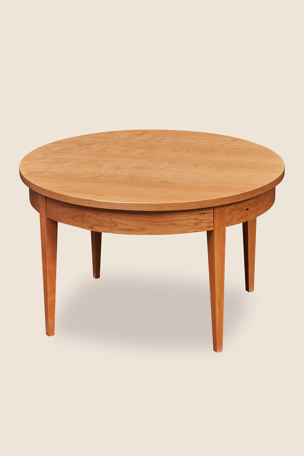 Table basse ronde Shaker Heirloom - Cerisier