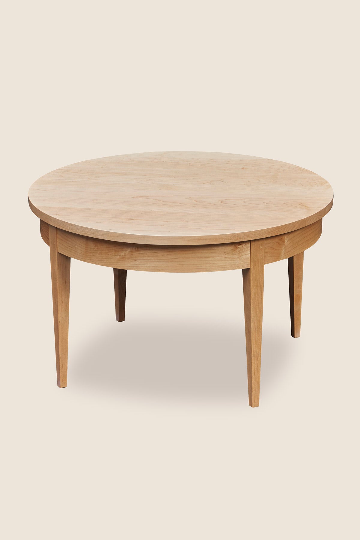 Table basse ronde Shaker Heirloom - Érable