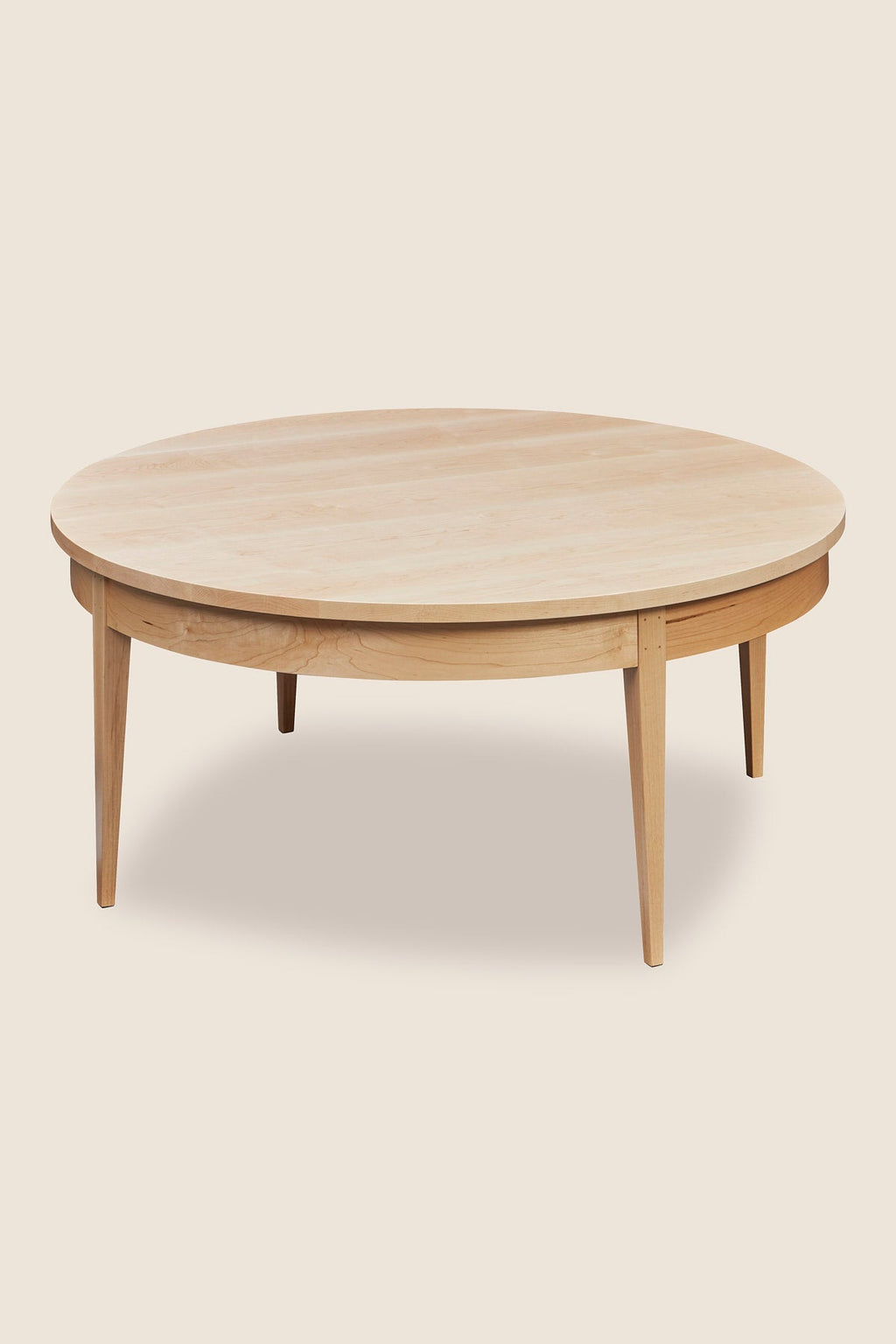 Table basse ronde Shaker Heirloom - Érable