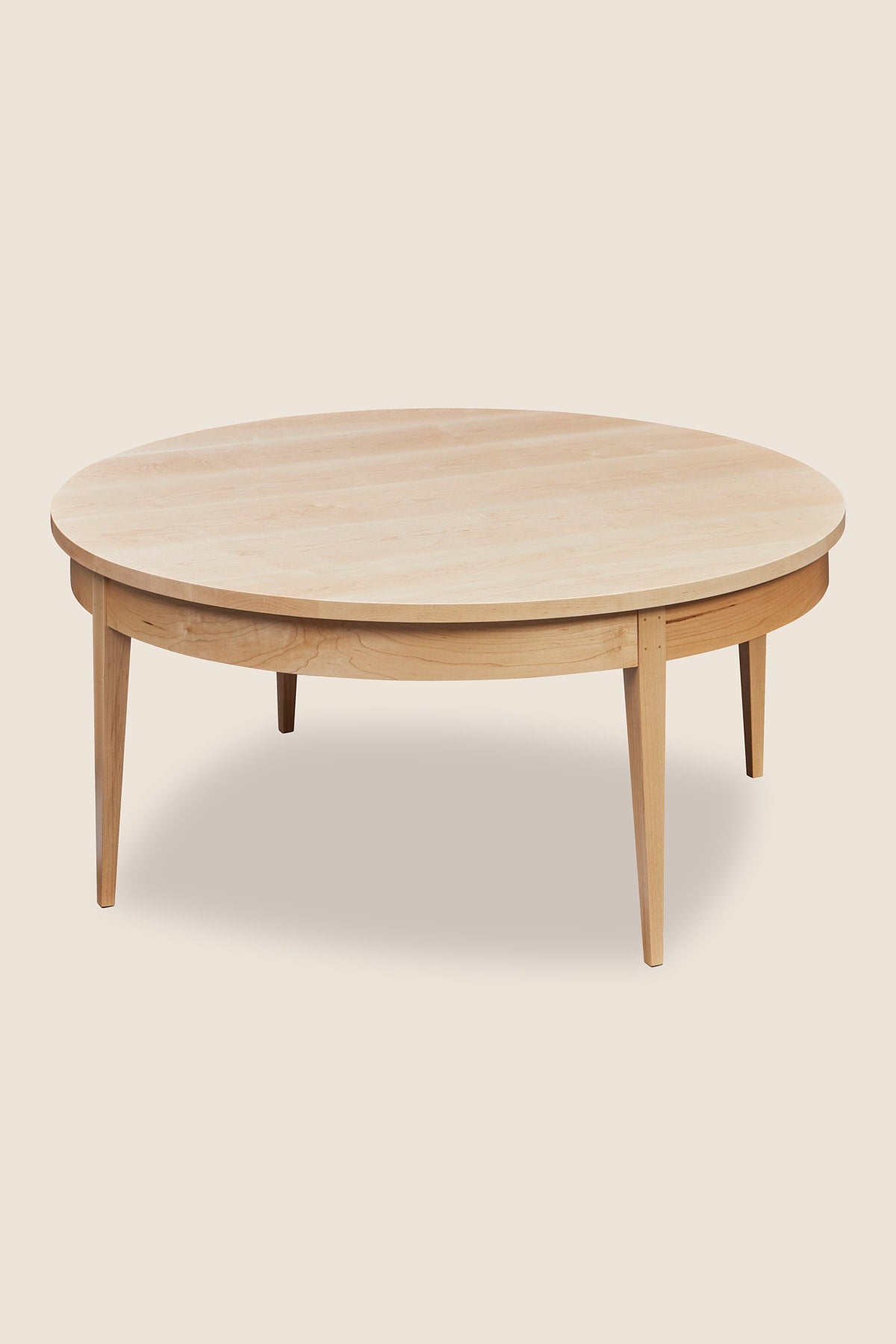 Table basse ronde Shaker Heirloom - Érable