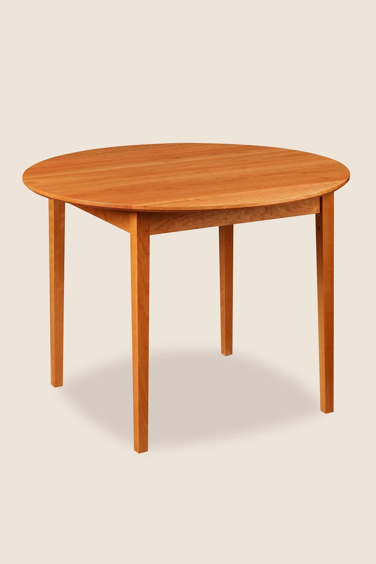 Table à manger ronde Shaker - Cerisier