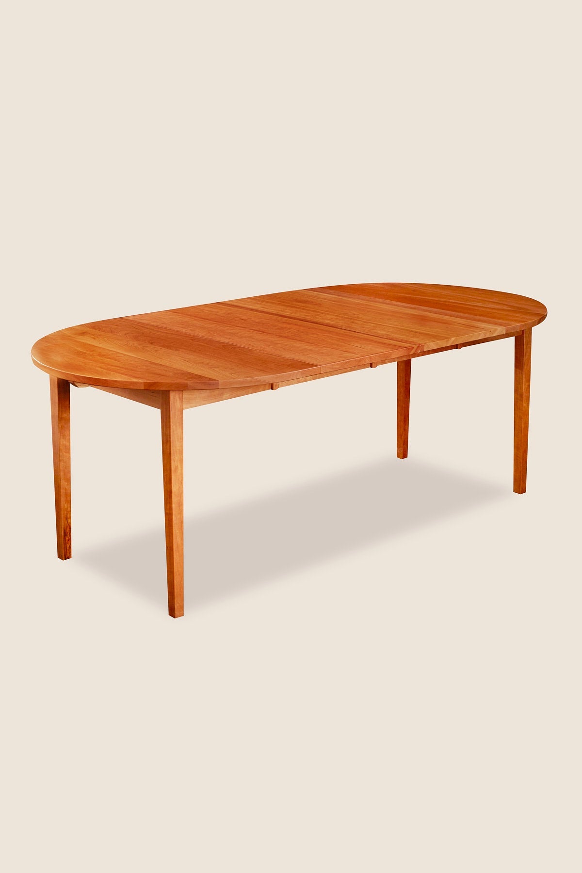 Table à manger ovale extensible Shaker - Cerisier