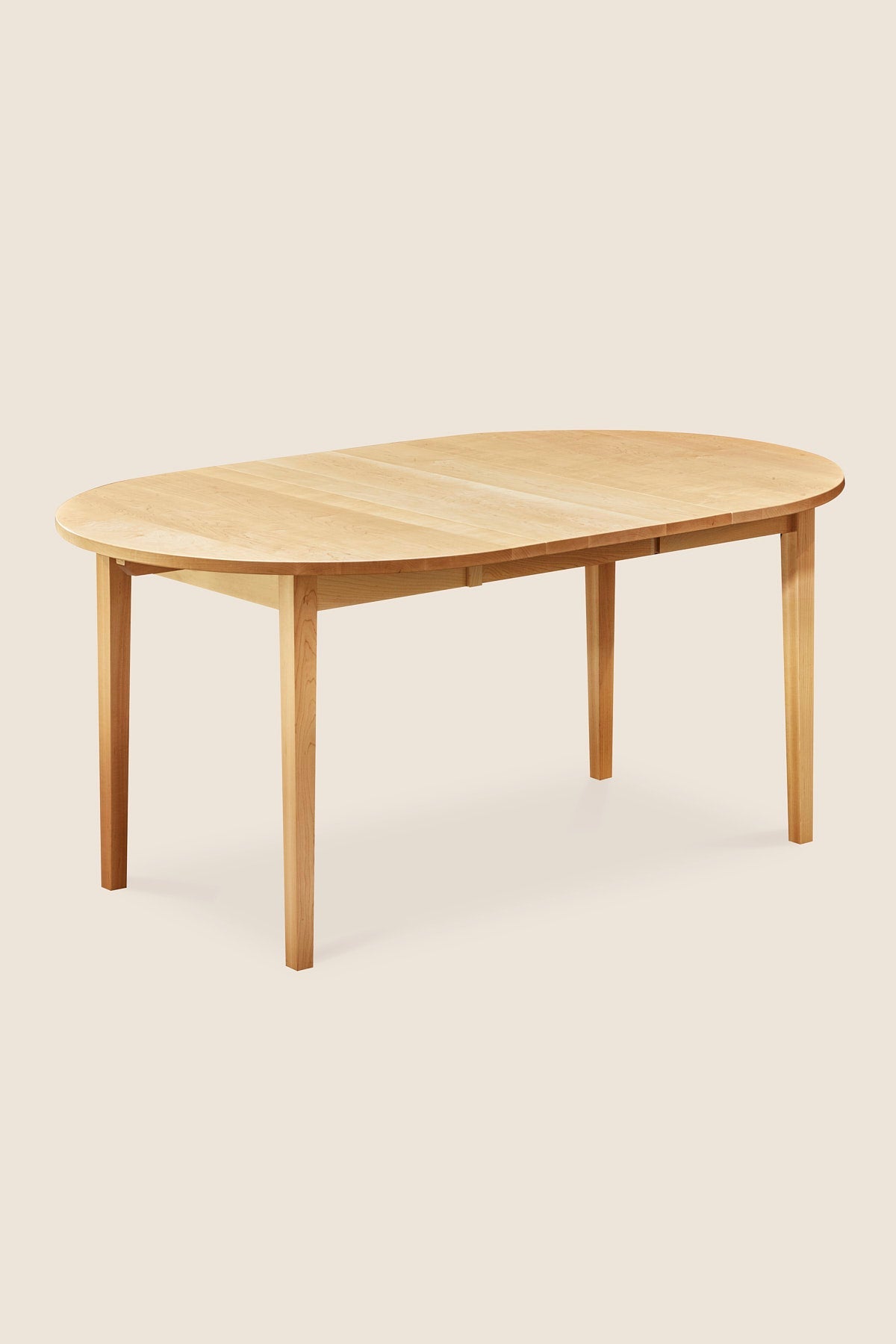 Table à manger ovale extensible Shaker - Érable