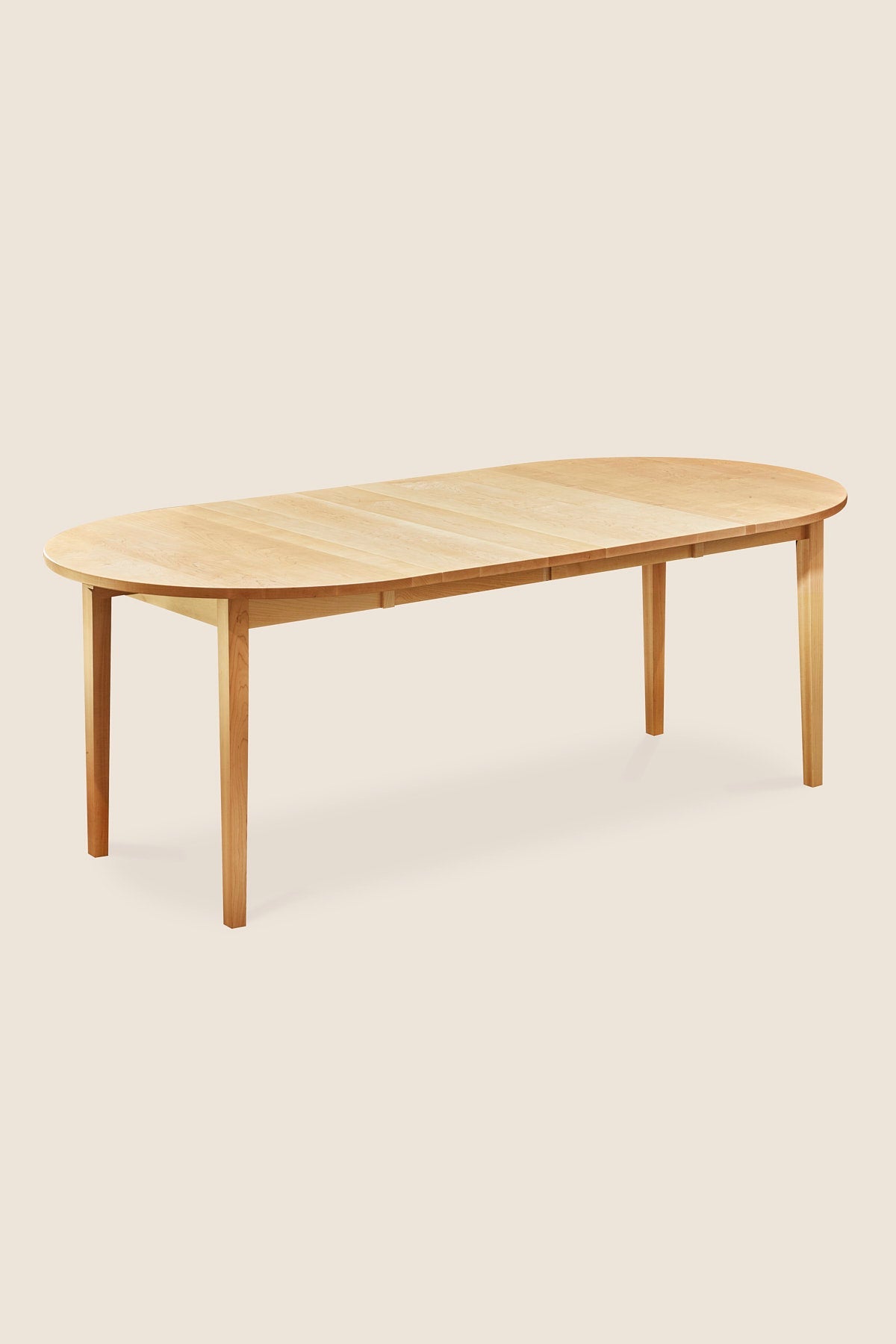 Table à manger ovale extensible Shaker - Érable