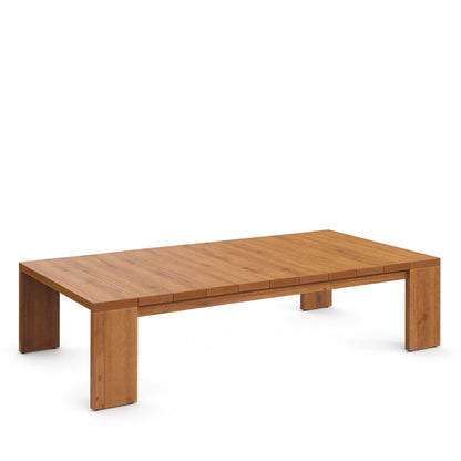 Ensemble de meubles de jardin en acacia Tahoe pour terrasse, 5 pièces