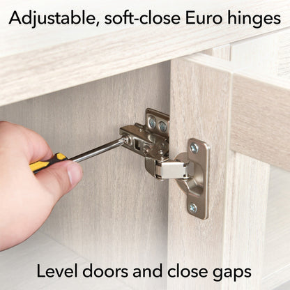 Meuble TV rectangulaire Tillman pour téléviseurs jusqu'à 75 pouces