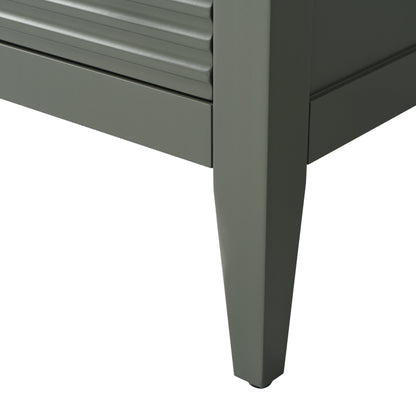 Meuble-lavabo de salle de bain Art 72 avec double lavabo et dessus en marbre synthétique.